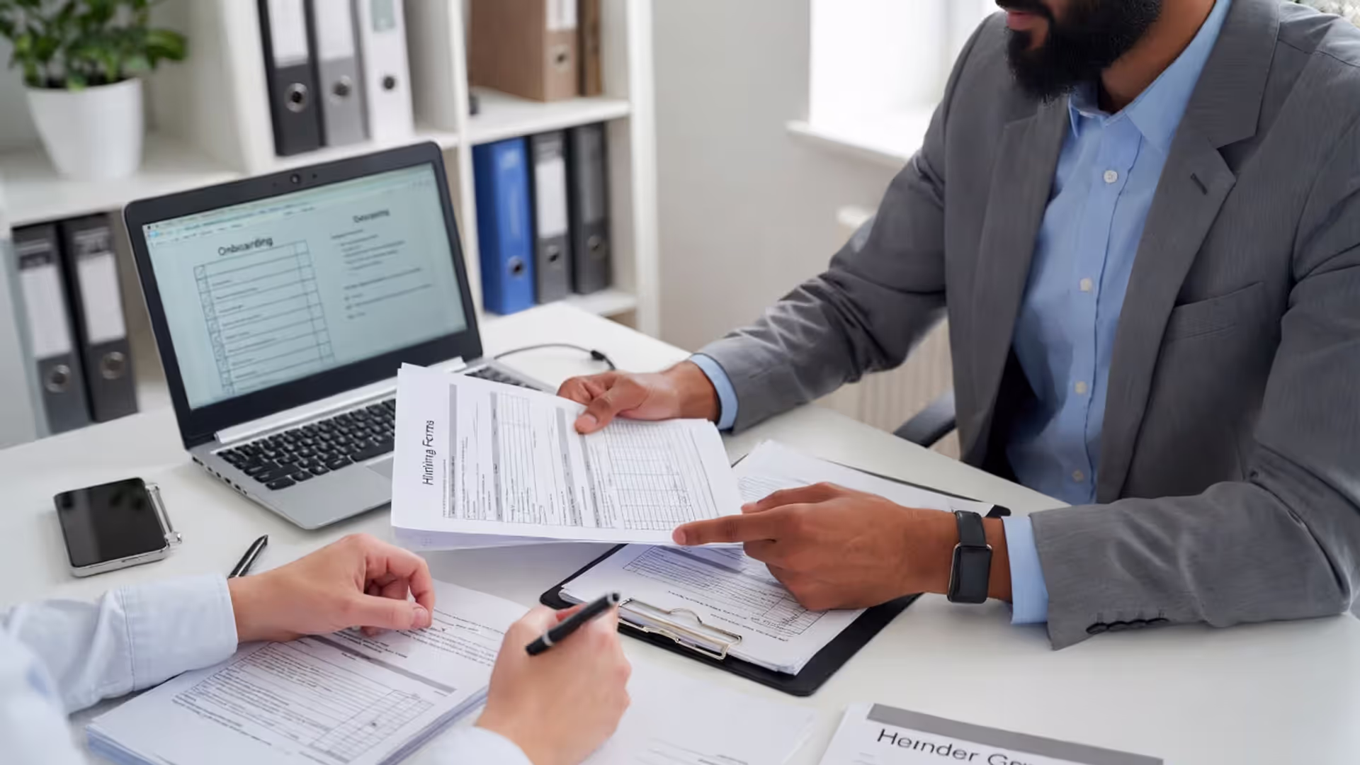Proper paperwork ensures every new hire starts legally and smoothly.